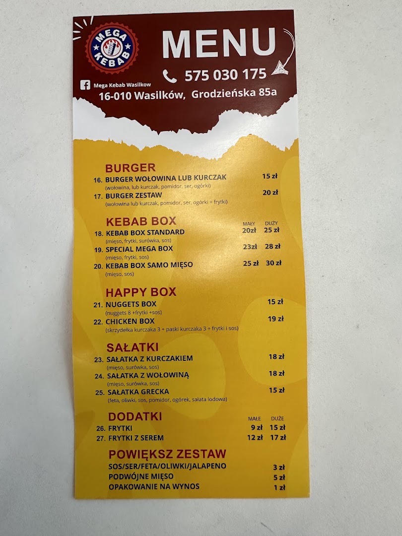 Prepared kebab